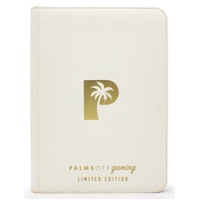 PALMS OFF GAMING LIMITED EDITION 9 Pocket Full View Portfolio zip binder