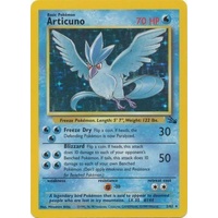 Articuno 2/62 Fossil Set Unlimited Holo Rare Pokemon Card NEAR MINT TCG