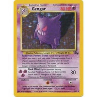 Gengar 5/62 Fossil Set Unlimited Holo Rare Pokemon Card NEAR MINT TCG