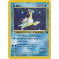 Lapras 10/62 Fossil Set Unlimited Holo Rare Pokemon Card NEAR MINT TCG