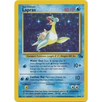 Lapras 10/62 Fossil Set Unlimited Holo Rare Pokemon Card NEAR MINT TCG