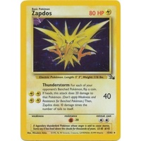 Zapdos 15/62 Fossil Set Unlimited Holo Rare Pokemon Card NEAR MINT TCG