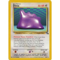 Ditto 18/62 Fossil Set Unlimited Rare Pokemon Card NEAR MINT TCG