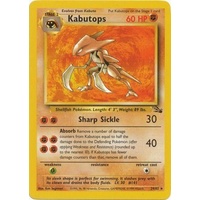 Kabutops 24/62 Fossil Set Unlimited Rare Pokemon Card NEAR MINT TCG