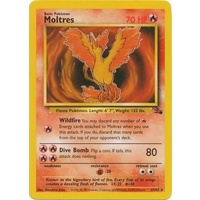 Moltres 27/62 Fossil Set Unlimited Rare Pokemon Card NEAR MINT TCG