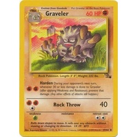 Graveler 37/62 Fossil Set Unlimited Uncommon Pokemon Card NEAR MINT TCG