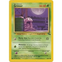 Grimer 48/62 Fossil Set Unlimited Common Pokemon Card NEAR MINT TCG