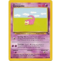 Slowpoke 55/62 Fossil Set Unlimited Common Pokemon Card NEAR MINT TCG