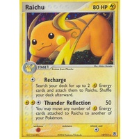 Raichu 12/112 EX Fire Red & Leaf Green Holo Rare Pokemon Card NEAR MINT TCG