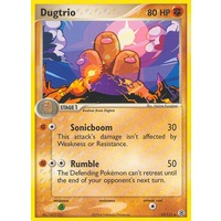 Dugtrio 22/112 EX Fire Red & Leaf Green Rare Pokemon Card NEAR MINT TCG