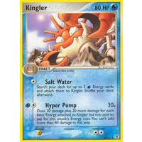 Kingler 26/112 EX Fire Red & Leaf Green Rare Pokemon Card NEAR MINT TCG