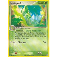 Metapod 39/112 EX Fire Red & Leaf Green Uncommon Pokemon Card NEAR MINT TCG