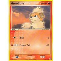 Growlithe 64/112 EX Fire Red & Leaf Green Common Pokemon Card NEAR MINT TCG