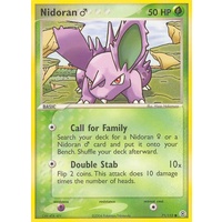 Nidoran 71/112 EX Fire Red & Leaf Green Common Pokemon Card NEAR MINT TCG