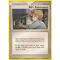 Bill's Maintenance 87/112 EX Fire Red & Leaf Green Uncommon Trainer Pokemon Card NEAR MINT TCG