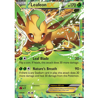 Leafeon EX 10/83 XY Generations Holo Ultra Rare Pokemon Card NEAR MINT TCG