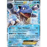 Blastoise EX 17/83 XY Generations Holo Ultra Rare Pokemon Card NEAR MINT TCG