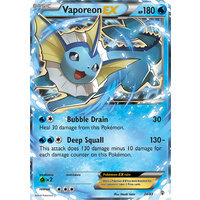 Vaporeon EX 24/83 XY Generations Holo Ultra Rare Pokemon Card NEAR MINT TCG