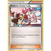 Pokemon Center Lady 68/83 XY Generations Uncommon Trainer Pokemon Card NEAR MINT TCG