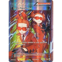 Team Flare Grunt 73a/83 XY Generations Ultra Rare Full Art Pokemon Card NEAR MINT Alternate Art Promo