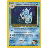 Giovanni's Gyarados 5/132 Gym Challenge Unlimited Holo Rare Pokemon Card NEAR MINT TCG