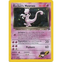 Rocket's Mewtwo 14/132 Gym Challenge Unlimited Holo Rare Pokemon Card NEAR MINT TCG