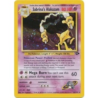 Sabrina's Alakazam 16/132 Gym Challenge Unlimited Holo Rare Pokemon Card NEAR MINT TCG