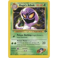 Koga's Arbok 25/132 Gym Challenge Unlimited Rare Pokemon Card NEAR MINT TCG