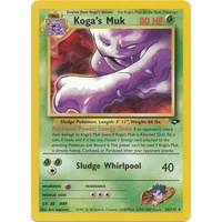 Koga's Muk 26/132 Gym Challenge Unlimited Rare Pokemon Card NEAR MINT TCG