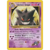 Sabrina's Gengar 29/132 Gym Challenge Unlimited Rare Pokemon Card NEAR MINT TCG