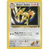Blaine's Dodrio 32/132 Gym Challenge Unlimited Uncommon Pokemon Card NEAR MINT TCG