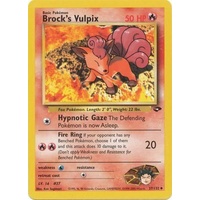 Brock's Vulpix 37/132 Gym Challenge Unlimited Uncommon Pokemon Card NEAR MINT TCG