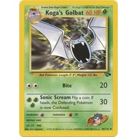Koga's Golbat 46/132 Gym Challenge Unlimited Uncommon Pokemon Card NEAR MINT TCG