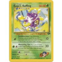 Koga's Koffing 48/132 Gym Challenge Unlimited Uncommon Pokemon Card NEAR MINT TCG
