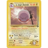 Lt. Surge's Electrode 52/132 Gym Challenge Unlimited Uncommon Pokemon Card NEAR MINT TCG