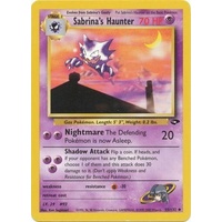 Sabrina's Haunter 55/132 Gym Challenge Unlimited Uncommon Pokemon Card NEAR MINT TCG