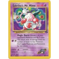 Sabrina's Mr. Mime 59/132 Gym Challenge Unlimited Uncommon Pokemon Card NEAR MINT TCG
