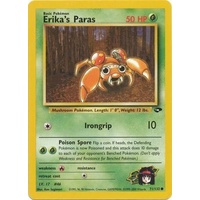 Erika's Paras 71/132 Gym Challenge Unlimited Common Pokemon Card NEAR MINT TCG