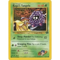 Koga's Tangela 81/132 Gym Challenge Unlimited Common Pokemon Card NEAR MINT TCG