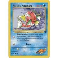 Misty's Magikarp 88/132 Gym Challenge Unlimited Common Pokemon Card NEAR MINT TCG
