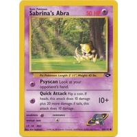 Sabrina's Abra 94/132 Gym Challenge Unlimited Common Pokemon Card NEAR MINT TCG