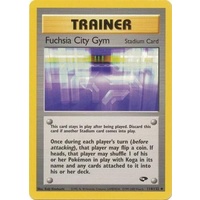 Fuchsia City Gym 114/132 Gym Challenge Unlimited Uncommon Trainer Pokemon Card NEAR MINT TCG