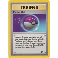 Master Ball 116/132 Gym Challenge Unlimited Uncommon Trainer Pokemon Card NEAR MINT TCG
