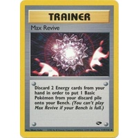 Max Revive 117/132 Gym Challenge Unlimited Uncommon Trainer Pokemon Card NEAR MINT TCG