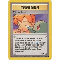 Misty's Tears 118/132 Gym Challenge Unlimited Uncommon Trainer Pokemon Card NEAR MINT TCG