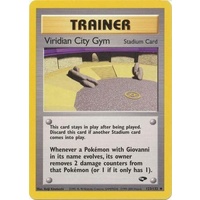 Viridian City Gym 123/132 Gym Challenge Unlimited Uncommon Trainer Pokemon Card NEAR MINT TCG