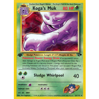 Koga's Muk 26/132 Gym Challenge 1st Edition Rare Pokemon Card NEAR MINT TCG