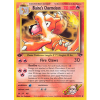 Blaine's Charmeleon 31/132 Gym Challenge 1st Edition Uncommon Pokemon Card NEAR MINT TCG