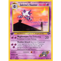 Sabrina's Haunter 55/132 Gym Challenge 1st Edition Uncommon Pokemon Card NEAR MINT TCG