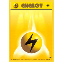 Lightning Energy 130/132 Gym Challenge 1st Edition Common Energy Pokemon Card NEAR MINT TCG
